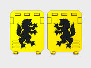 Wolf Rampant : Standard APC Side Doors 3d printed