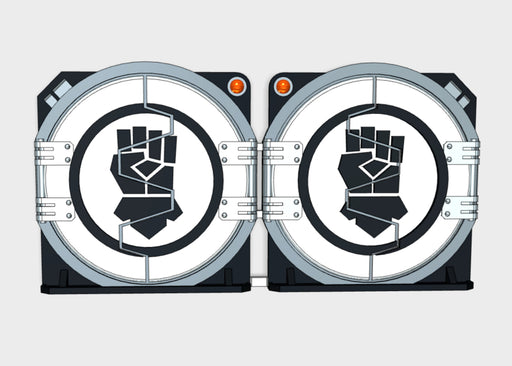 Kings Fist : Mark-2 APC Round Doors 3d printed