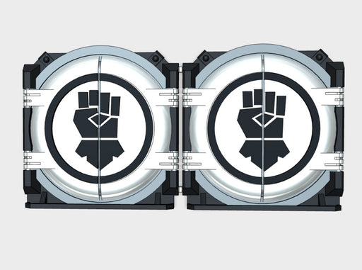 Kings Fist : Mark-1 APC Round Doors 3d printed