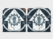 Mech Hands : Mark-2 APC Round Doors 3d printed