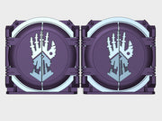 Cybornauts : Mark-1 APC Round Doors 3d printed