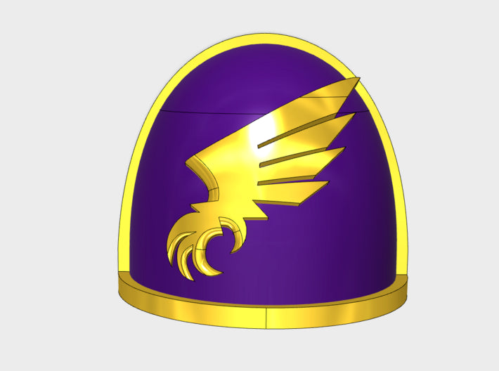 10x Winged Claw - G:4a Shoulder Pads 3d printed