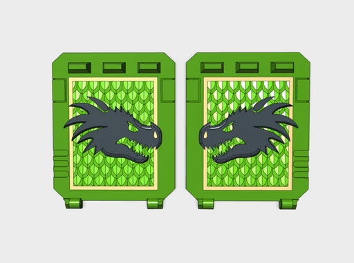 Dragon Head : Standard Voidscale APC Side Doors 3d printed