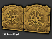 Corrupted Purge : Mark-1 APC Round Doors 3d printed