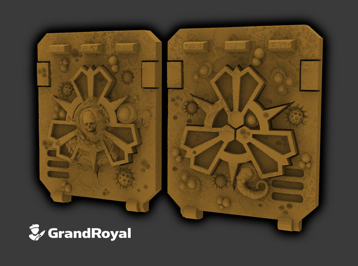 Corrupted Purge : Standard APC Side Doors 3d printed