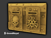 Corrupted Purge : Mark-2 APC Frontplate 3d printed