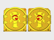 Royal Guard : Mark-2 APC Round Doors 3d printed