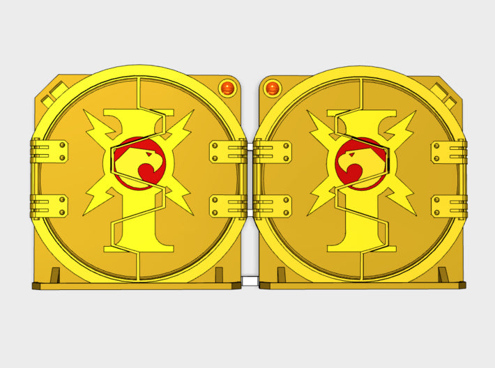 Royal Guard : Mark-2 APC Round Doors 3d printed