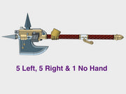 11x BoltAxe : Guardian 3d printed