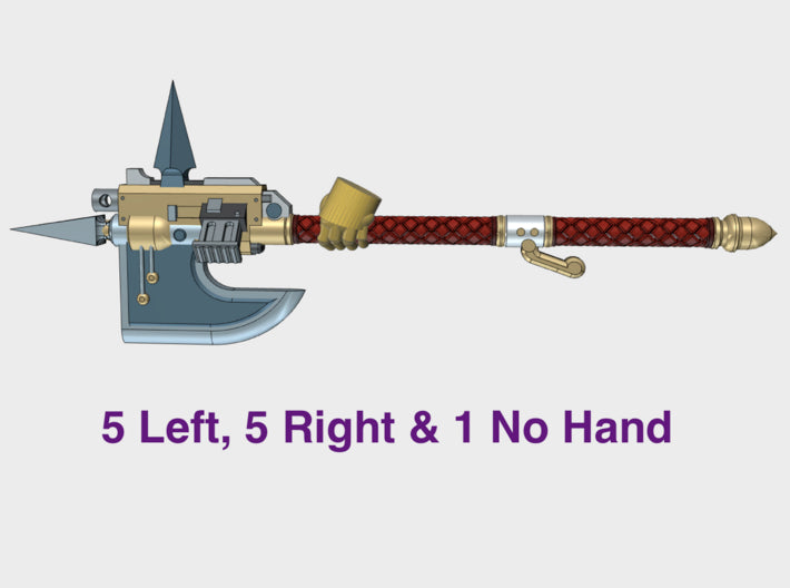 11x BoltAxe : Guardian 3d printed