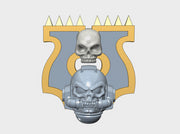 10x Skulltaker - G:9 Beast Helms 3d printed