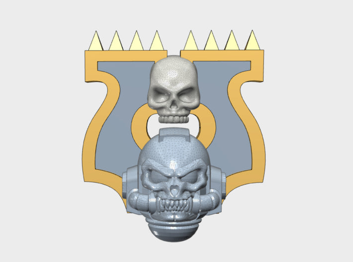 10x Skulltaker - G:9 Beast Helms 3d printed