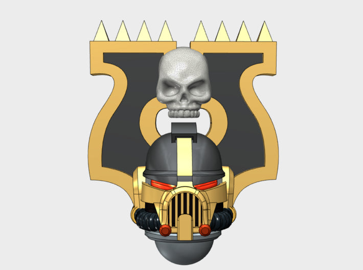 10x Skulltaker - G:8 Errant Helmets 3d printed