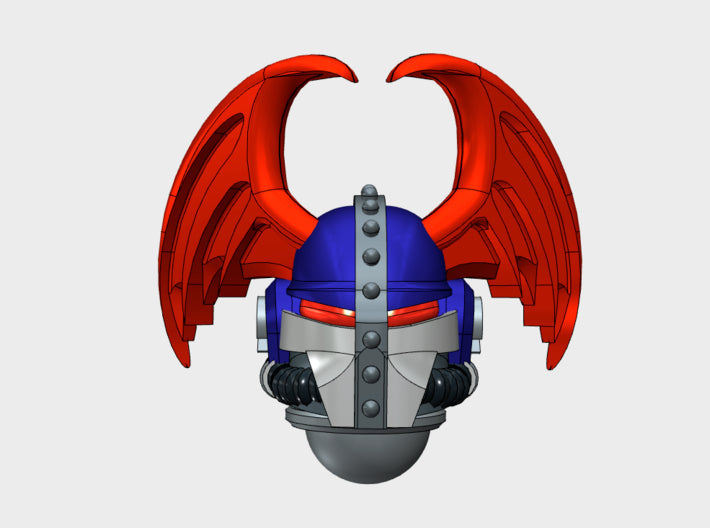 10x Nightmare - Teutonic Helmets 3d printed