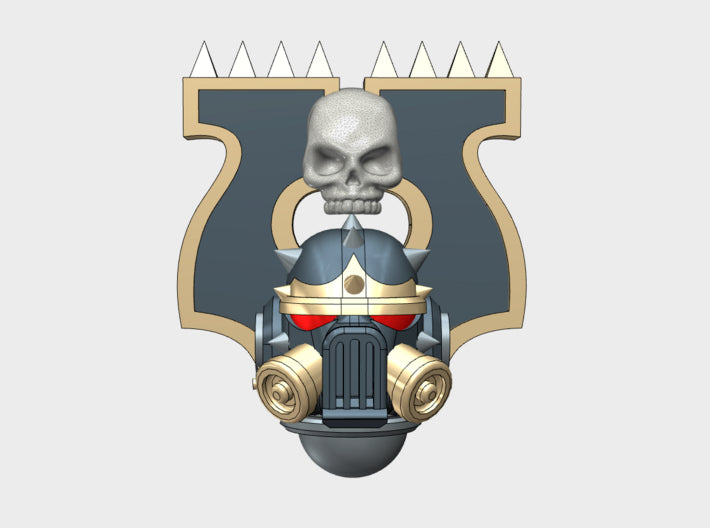 10x Skulltaker - Donnero Helmets 3d printed