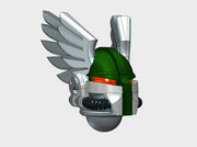 10x Angel Wing - Teutonic Helm 2 3d printed