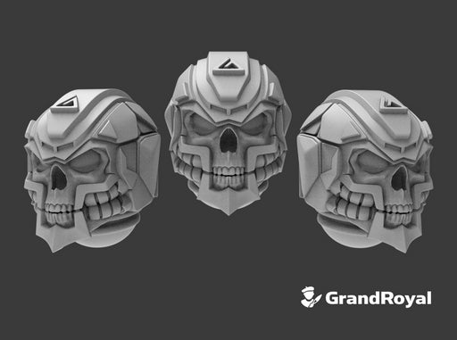 10x GR:1a Helmet: Skull Face 3d printed
