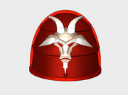 10x Angry Goats - G:1b Shoulder Pads 3d printed