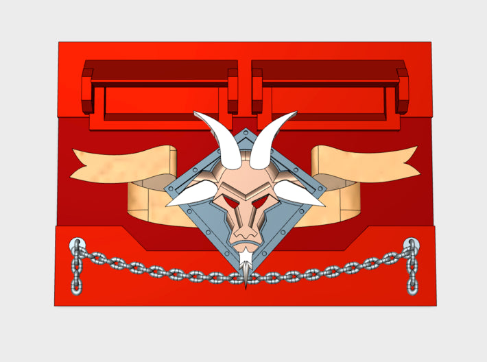 Angry Goats : Standard APC Frontplate 3d printed