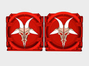 Angry Goats : Mark-1 APC Round Doors 3d printed