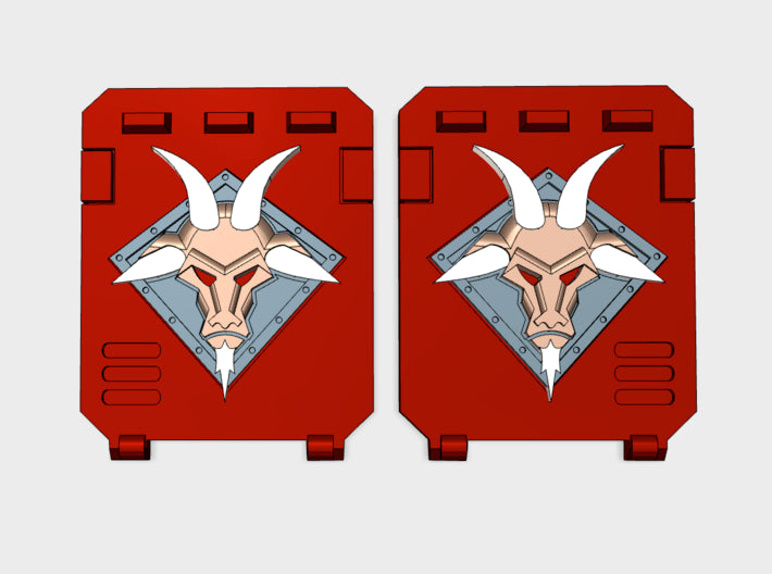 Angry Goats : Standard APC Side Doors 3d printed