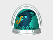 10x Sea Kings - G:3a Shoulder Pads 3d printed