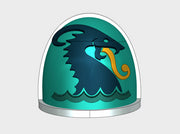 10x Sea Kings - G:4a Right Shoulders 3d printed