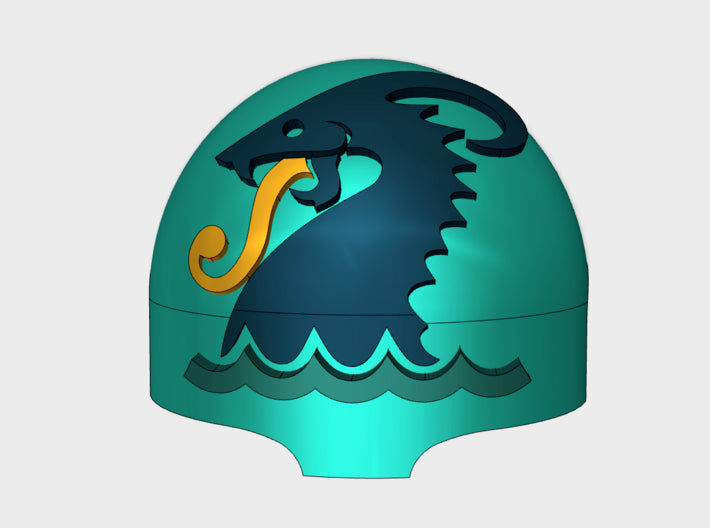 10x Sea Kings - T:1a Terminator Shoulders 3d printed