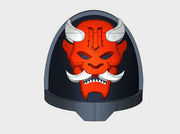 10x Oni Devils - G:11a Shoulder Pads 3d printed