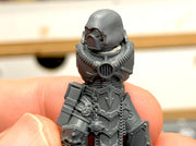 10x Barefaced : Hooded Marine Heads 3d printed