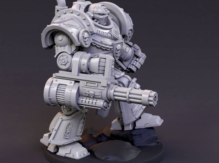 Eternus Assault Armor : Gatling Cannon 3d printed