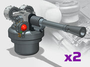 Heavy Slugger - R2 Hatch Turrets 3d printed