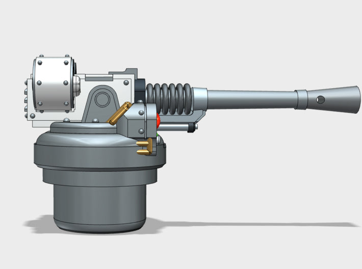 Heavy Slugger - R2 Hatch Turrets 3d printed