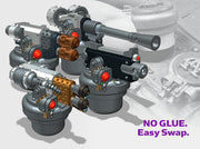 Heavy Combo 4 Pack - R2 Hatch Turrets 3d printed