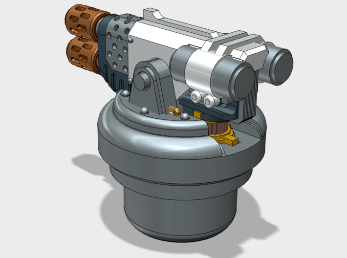 Heavy Melter - R2 Hatch Turrets 3d printed