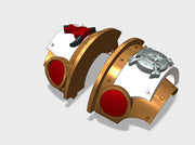 5x Greek Bull CT - T:2a Cataphractii Shoulder Sets 3d printed