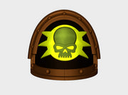 10x Plague Sun - G:3a Shoulder Pads 3d printed