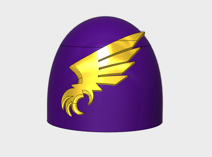 10x Winged Claw - G:5a Shoulder Pads 3d printed