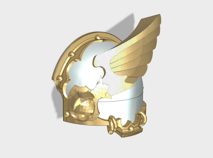 10x Talon Wing - T:4a Chaos Terminator Shoulders 3d printed