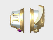 5x Talon WingT:2a Cataphractii Shoulder Sets 3d printed