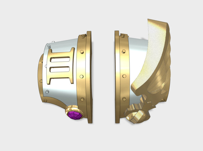 5x Talon WingT:2a Cataphractii Shoulder Sets 3d printed