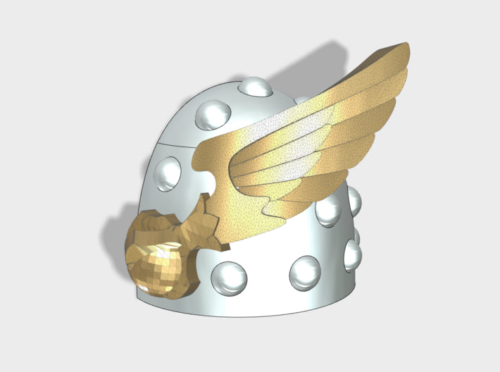 10x Talon Wing - G:6s Studded Shoulder Pads 3d printed