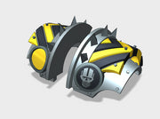 5x Iron V-Stripe - T:2a Cataphractii Shoulder Sets 3d printed