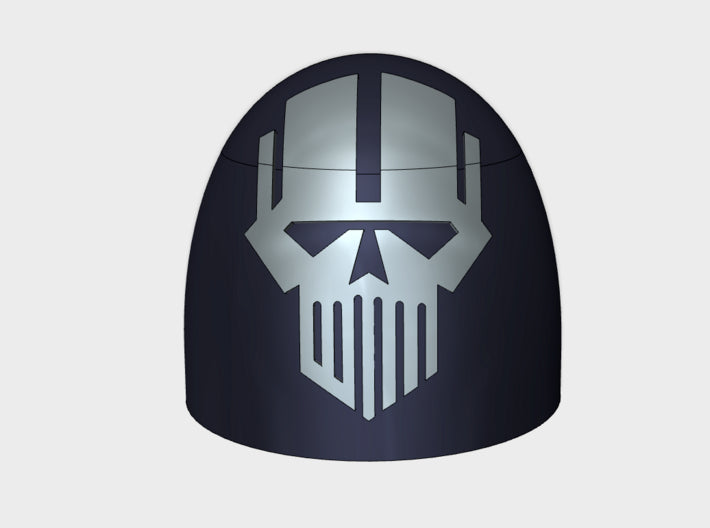 10x Iron Heads - G:5a Shoulder Pads 3d printed