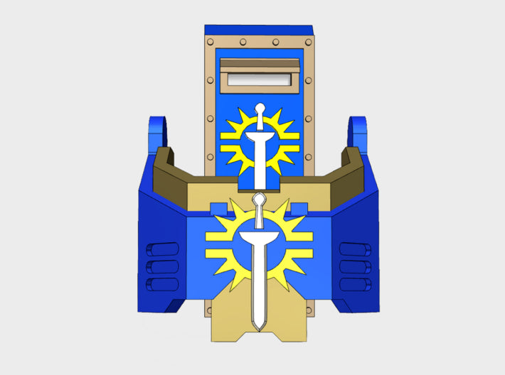 Sigmarus Knights : Redem Sarcophagus Set 3d printed
