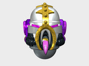 10x Teutonic : Screamer Helms - Set 1 3d printed