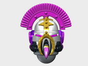 10x Teutonic : Screamer Helms - Set 1 3d printed