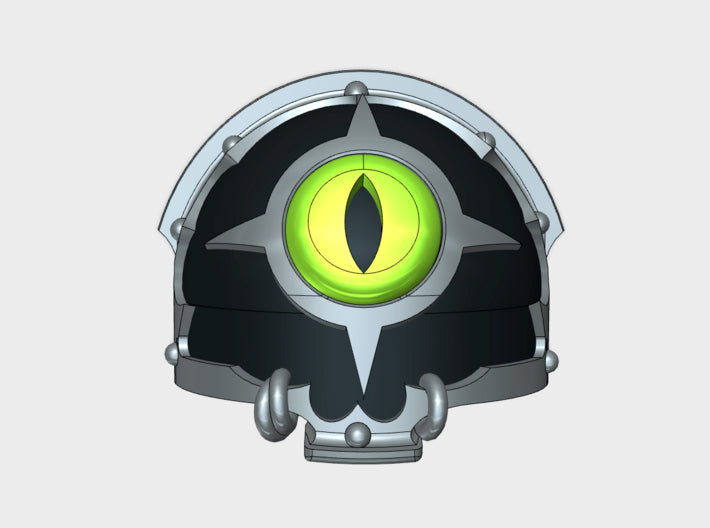 10x Evil Eye - T:4a Chaos Terminator Shoulders 3d printed