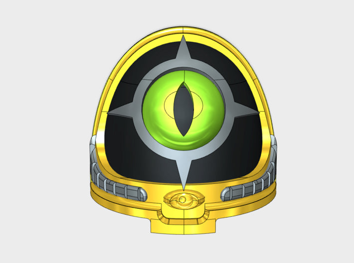 10x Evil Eye - Osiris Shoulder Pads 3d printed