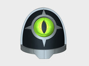 10x Evil Eye - G:11a Shoulder Pads 3d printed